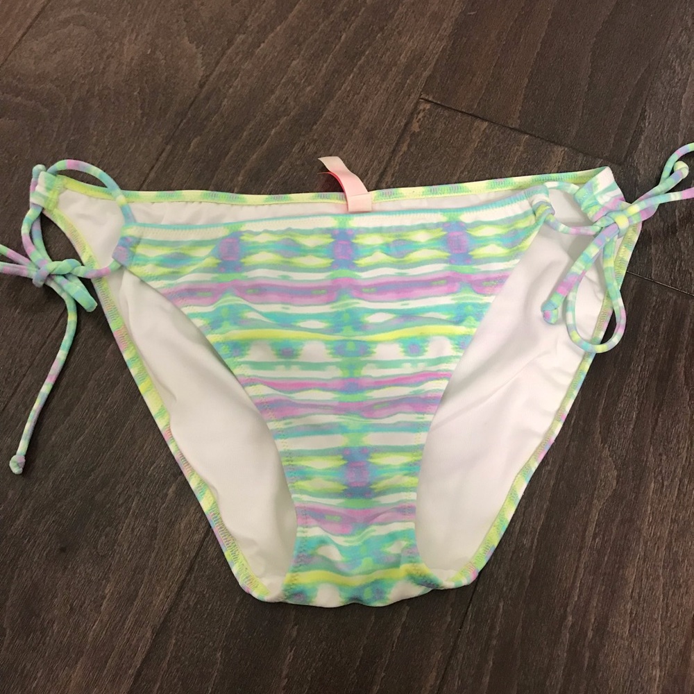 VS Neon printed bikini bottom